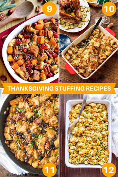 20+ Best Thanksgiving Stuffing Recipes - Holiday Recipes