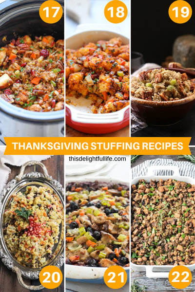 20+ Best Thanksgiving Stuffing Recipes - Holiday Recipes