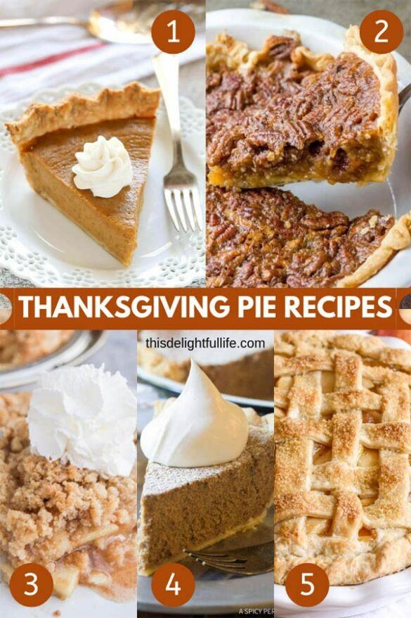 40 Delicious Thanksgiving Pie Recipes - Holiday Baking