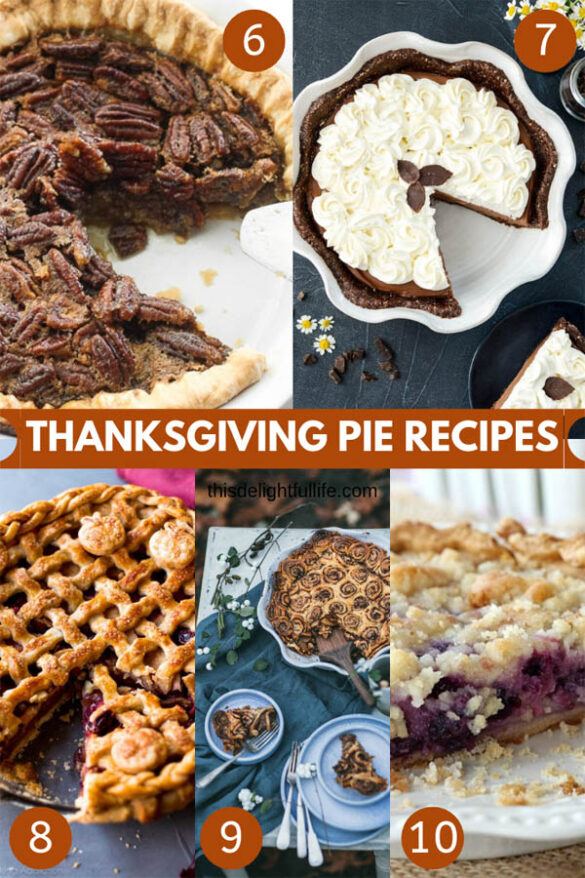 40 Delicious Thanksgiving Pie Recipes - Holiday Baking