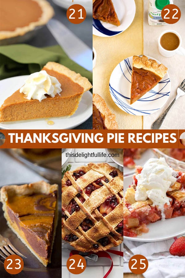 40 Delicious Thanksgiving Pie Recipes - Holiday Baking