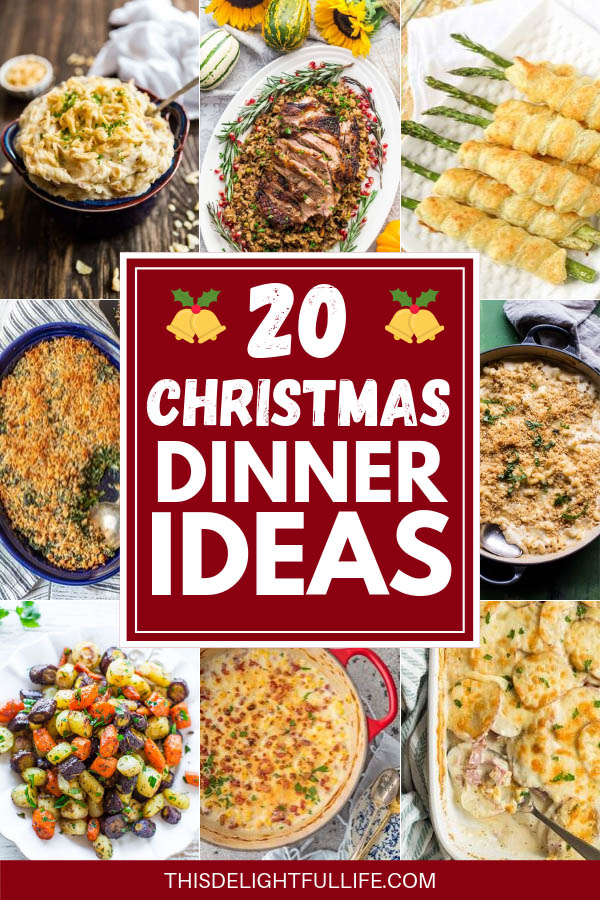 20 Christmas Dinner Recipes Christmas Menu Ideas