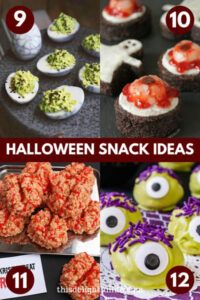 20 Halloween Snack Ideas - Creative Halloween Party Snacks