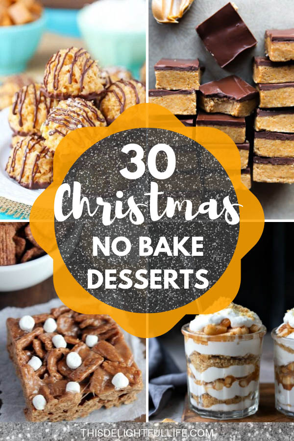 These no bake Christmas desserts are not only delicious but quick and easy to make too! They are so good that nobody will ever know they took almost no time at all to make!