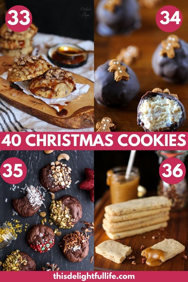 40 Christmas Cookies. Make your holiday countdown even better with these festive Christmas cookies! Fire up your oven and start baking to spread some delicious holiday cheer!