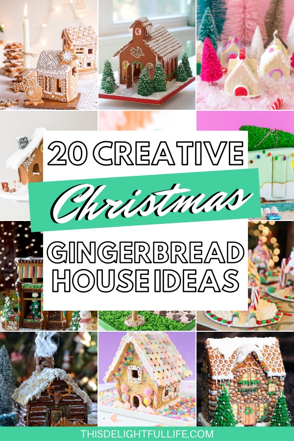 20 Fun Christmas Gingerbread House Ideas
