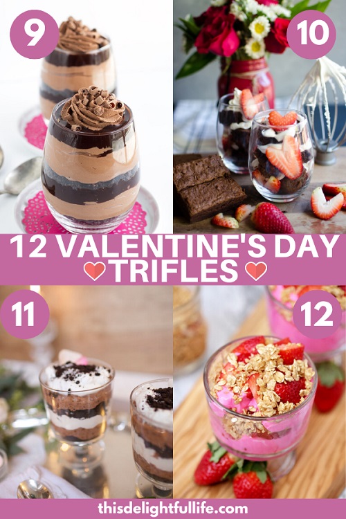 Enjoy these quick and easy Valentine's day trifles this Valentine's day! Simple and easy to make but super delicious and great for all ages!