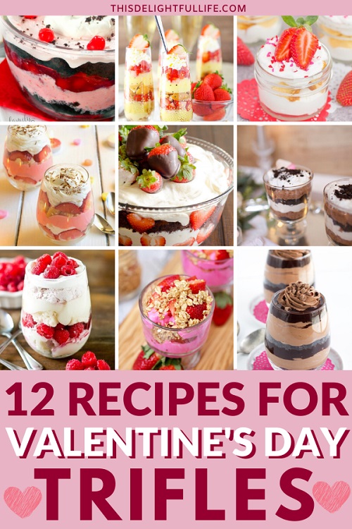 Enjoy these quick and easy Valentine's day trifles this Valentine's day! Simple and easy to make but super delicious and great for all ages!